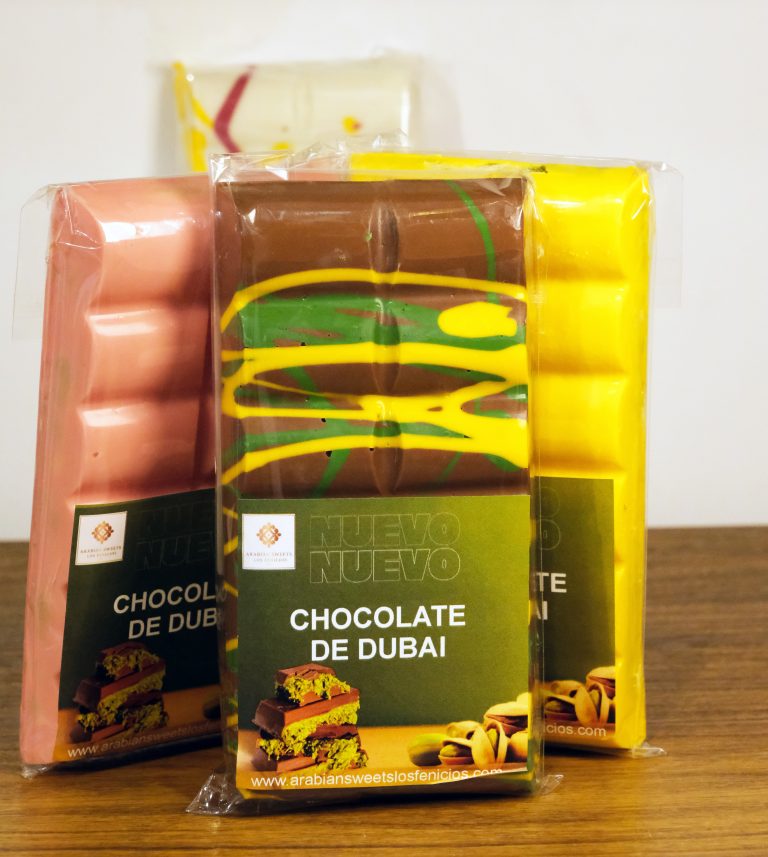 Chocolate de Dubái 1