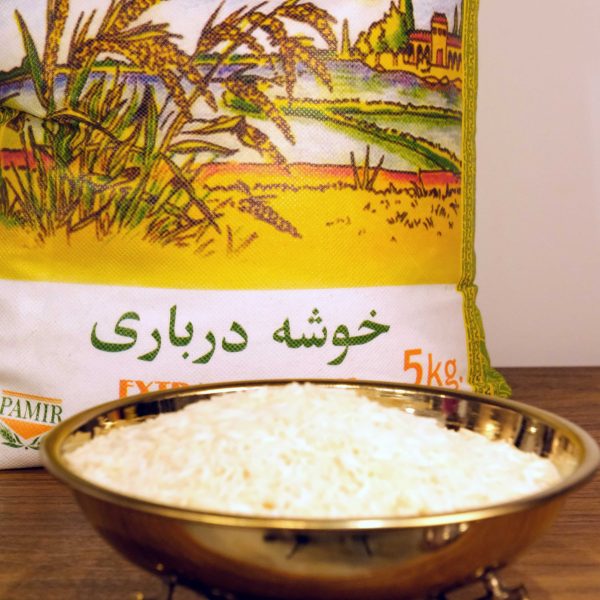 Arroz de grano largo iraní premium "Jushe"